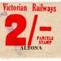 (I.B) Australia - Victoria Railways : Parcels 2/- (Altona)