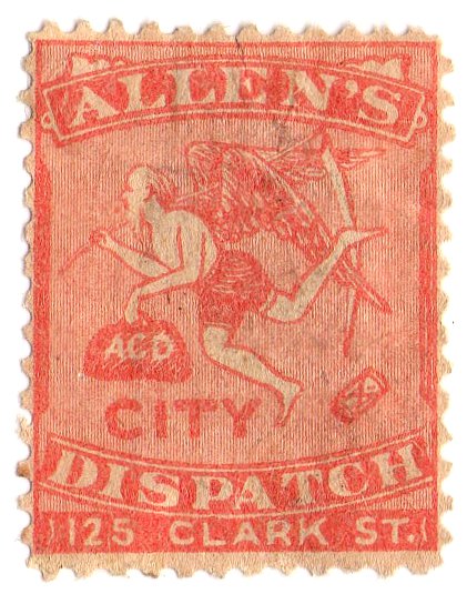 (I.B) US Local Post : Allen's City Dispatch