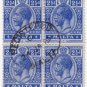 (I.B) Malta Postal : 2&Acirc;&frac12;d Blue (registered mail)