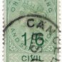 (I.B) QV Revenue : Civil Service 1/6d (1895)