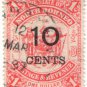 (I.B) British North Borneo Postal : 10c on $1 OP
