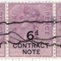 (I.B) QV Revenue : Contract Note 1/6d