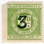 (I.B) Glasgow, Barrhead & Kilmarnock Joint Railway : Letter 3d on 2d OP