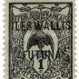 (I.B) France Colonial Postal : Wallis & Futuna Overprint 1c (New Caledonia)