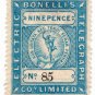(I.B) Bonelli's Electric Telegraph Company 9d