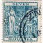 (I.B) New Zealand Revenue : Stamp Duty 7/- (postal)