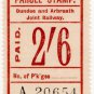 (I.B) Dundee & Arbroath Joint Railway : Parcel 2/6d
