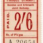 (I.B) Dundee & Arbroath Joint Railway : Parcel 2/6d