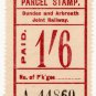 (I.B) Dundee & Arbroath Joint Railway : Parcel 1/6d