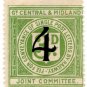 (I.B) Great Central & Midland Joint Committee Railway : Letter 4d on 3d OP