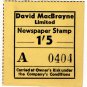 (I.B) Cinderella Collection : David MacBrayne Motor Services - Newspapers 1/5d