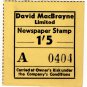 (I.B) Cinderella Collection : David MacBrayne Motor Services - Newspapers 1/5d