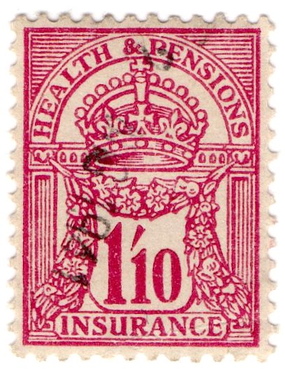 (I.B) George V Revenue : Health & Pensions Insurance 1/10d