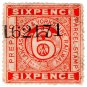 (I.B) Lancashire & Yorkshire Railway : Prepaid Parcel 6d