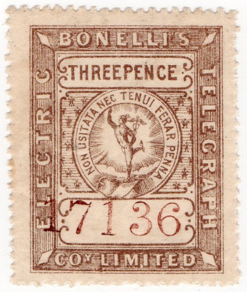 (I.B) Bonelli's Electric Telegraph Company 3d