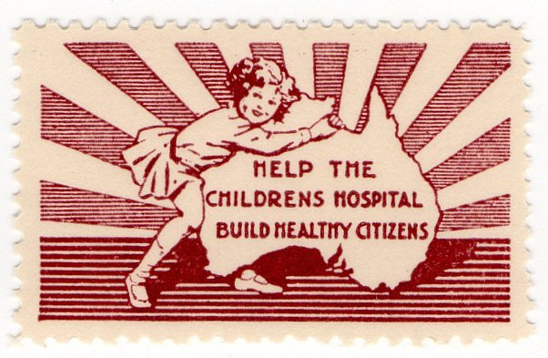 (I.B) Australia Cinderella : Children's Hospital Fund-Raising Stamp