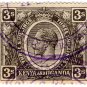 (I.B) KUT Revenue : Kenya & Uganda 3/- (East Africa Protectorate)