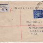 (I.B) Australia Postal : Bondi Junction to Chicago Cover 1941 (censor)