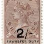 (I.B) QV Revenue : Transfer Duty 2/- (1893)