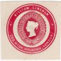 (I.B) QV Postal : Newspaper Wrapper - William Lincoln 2½d (Advertising Ring)