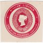 (I.B) QV Postal : Newspaper Wrapper - William Lincoln 2&Acirc;&frac12;d (Advertising Ring)