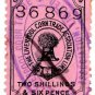 (I.B) Liverpool Corn Trade Association : Fee Stamp 2/6d