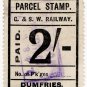 (I.B) Glasgow & South Western Railway : Parcel 2/- (Dumfries)