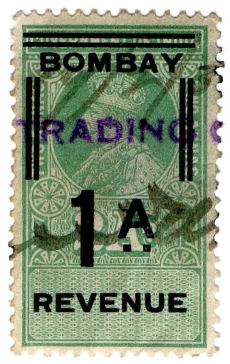 (I.B) India Revenue : Bombay Duty 1a on 2a OP