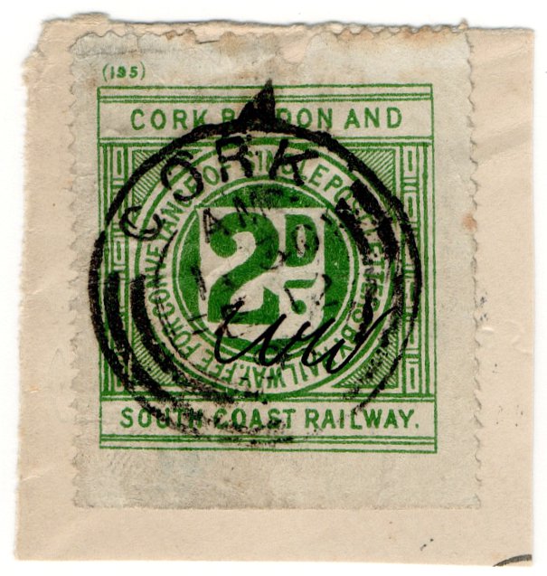 (I.B) Cork Bandon & South Coast Railway : Letter 2d (Cork Postal)