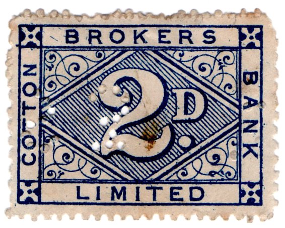 (I.B) Liverpool Cotton Association : Brokers Bank 2d