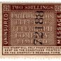 (I.B) United Kingdom Electric Telegraph Co : Message 2/-
