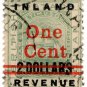 (I.B) British Guiana Revenue : Inland Revenue 1c on $2 OP