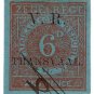 (I.B) Transvaal Revenue : Duty 6d (VR)