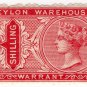(I.B) Ceylon Revenue : Warehouse Warrant 1/-