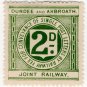 (I.B) Dundee & Arbroath Joint Railway : Letter Stamp 2d