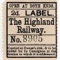 (I.B) The Highland Railway : Newspapers 2d