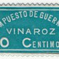 (I.B) Spain Cinderella : Civil War Charity Stamp 10c (Vinaroz)
