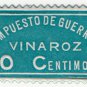 (I.B) Spain Cinderella : Civil War Charity Stamp 10c (Vinaroz)