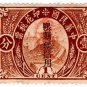 (I.B) China Revenue : Great Wall 1c (overprint)