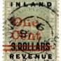 (I.B) British Guiana Revenue : Inland Revenue 1c on $3 OP