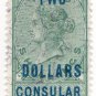 (I.B) QV Revenue : Consular Service $2 on 2/- OP