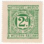 (I.B) Waterford Limerick & Western Railway : Letter Stamp 2d