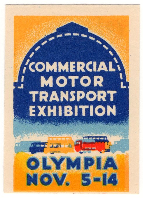 (I.B) Cinderella Collection : Commercial Motor Exhibition 1931 (Olympia)