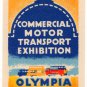 (I.B) Cinderella Collection : Commercial Motor Exhibition 1931 (Olympia)
