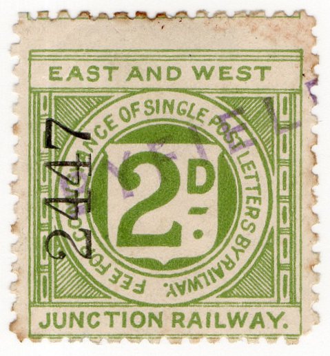 (I.B) East & West Junction Railway : Letter 2d (Byfield)