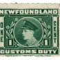 (I.B) Canada Revenue : Newfoundland Customs Duty 1c