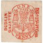 (I.B) George IV Revenue : Newspaper Duty 1d (Dublin Gazette)