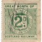 (I.B) Great North of Scotland Railway : Letter Stamp 2d