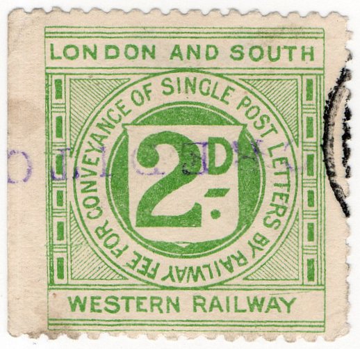 (I.B) London & South Western Railway : Letter 2d (Crediton)