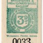 (I.B) Shropshire & Montgomeryshire Railway : Letter Stamp 3d